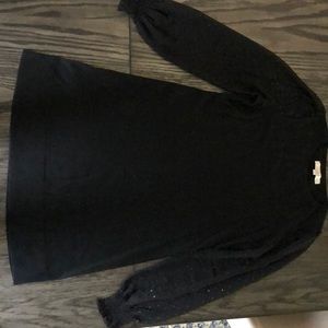 LOFT clip dot sleeve dress. Worn once! Size S